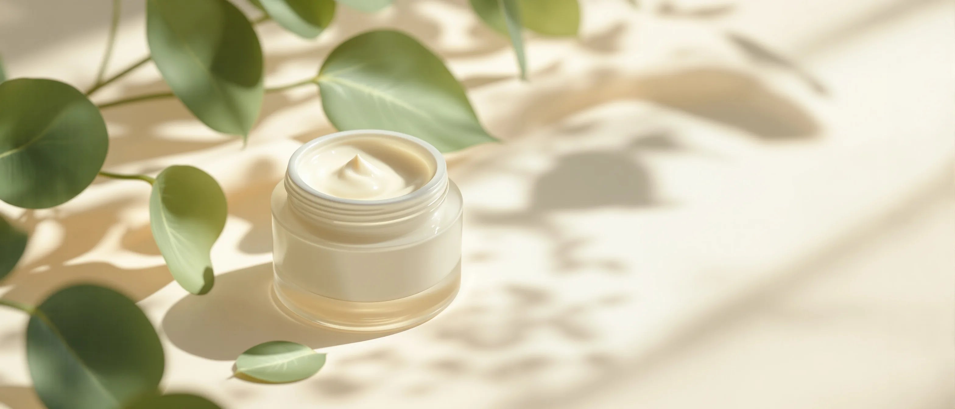 Sanfte beruhigende Creme mit Blättern – Pflege bei Rosacea, Tays Natural