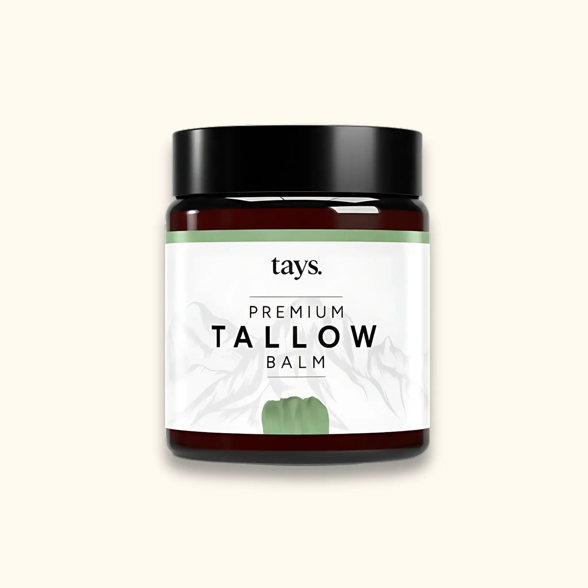 Ein Produktbild von dem Beef Tallow Balm Zitronengras