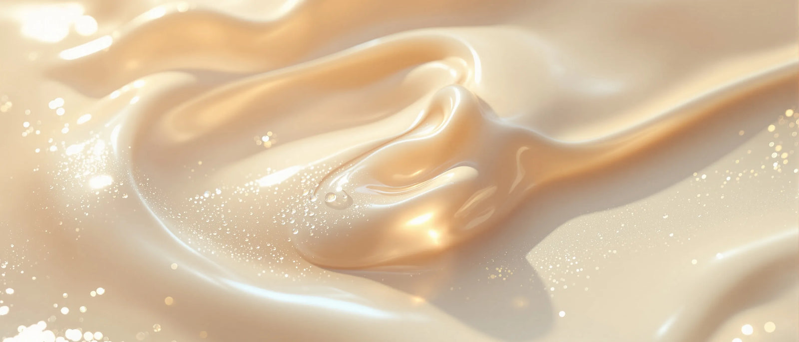 Feuchtigkeitstropfen auf praller Creme – Hyaluron, Tays Natural